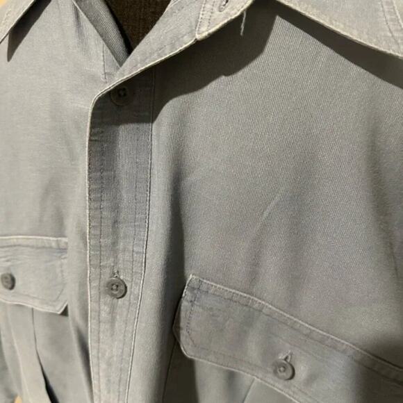 Magellan Sportswear Blue Short Sleeve Shirt - Picture 4 of 6